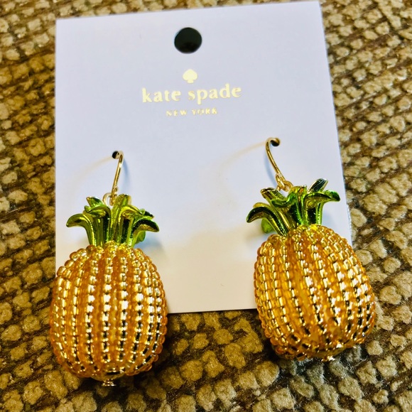kate spade Jewelry - NWT Kate Spade By The Pool Pineapple Earrings